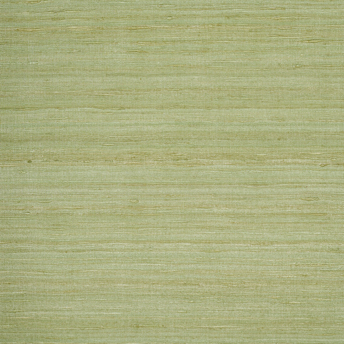 Schumacher Shaded Silk Celery Wallpaper Sample 5017782