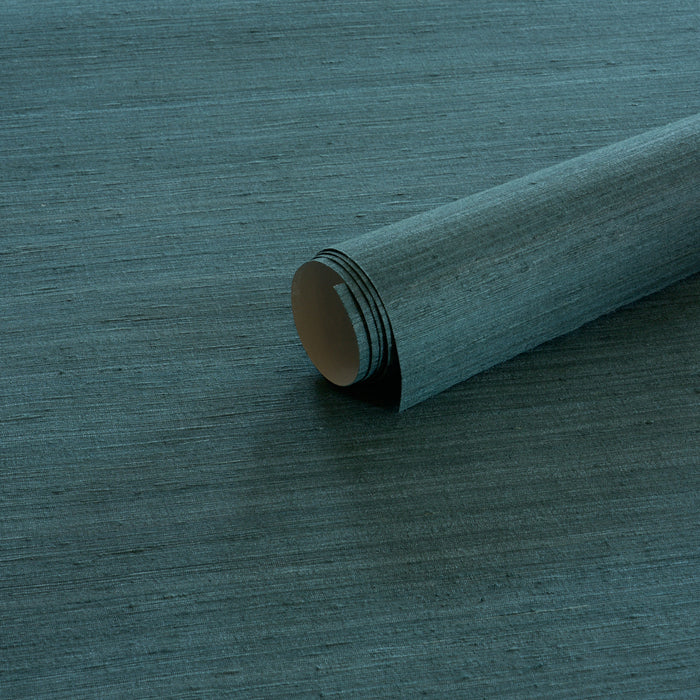 Schumacher Shaded Silk Aegean Wallpaper Sample 5017783