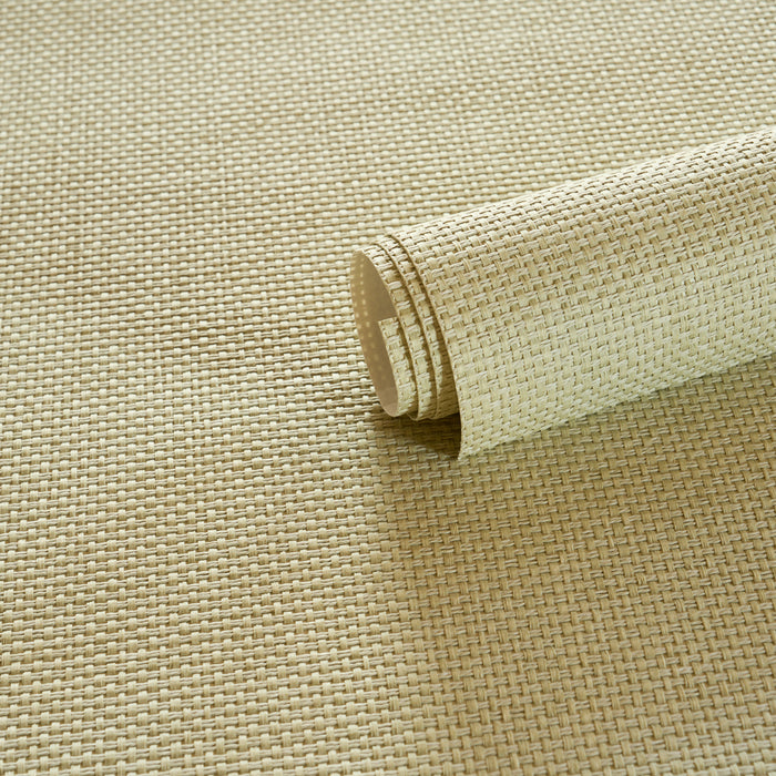 Schumacher Gami Paperweave Moss Wallpaper 5017802