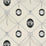 Schumacher Edith Black & Ivory Wallpaper 5017840