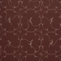 Schumacher Broderie Bordeaux Wallpaper 5017850
