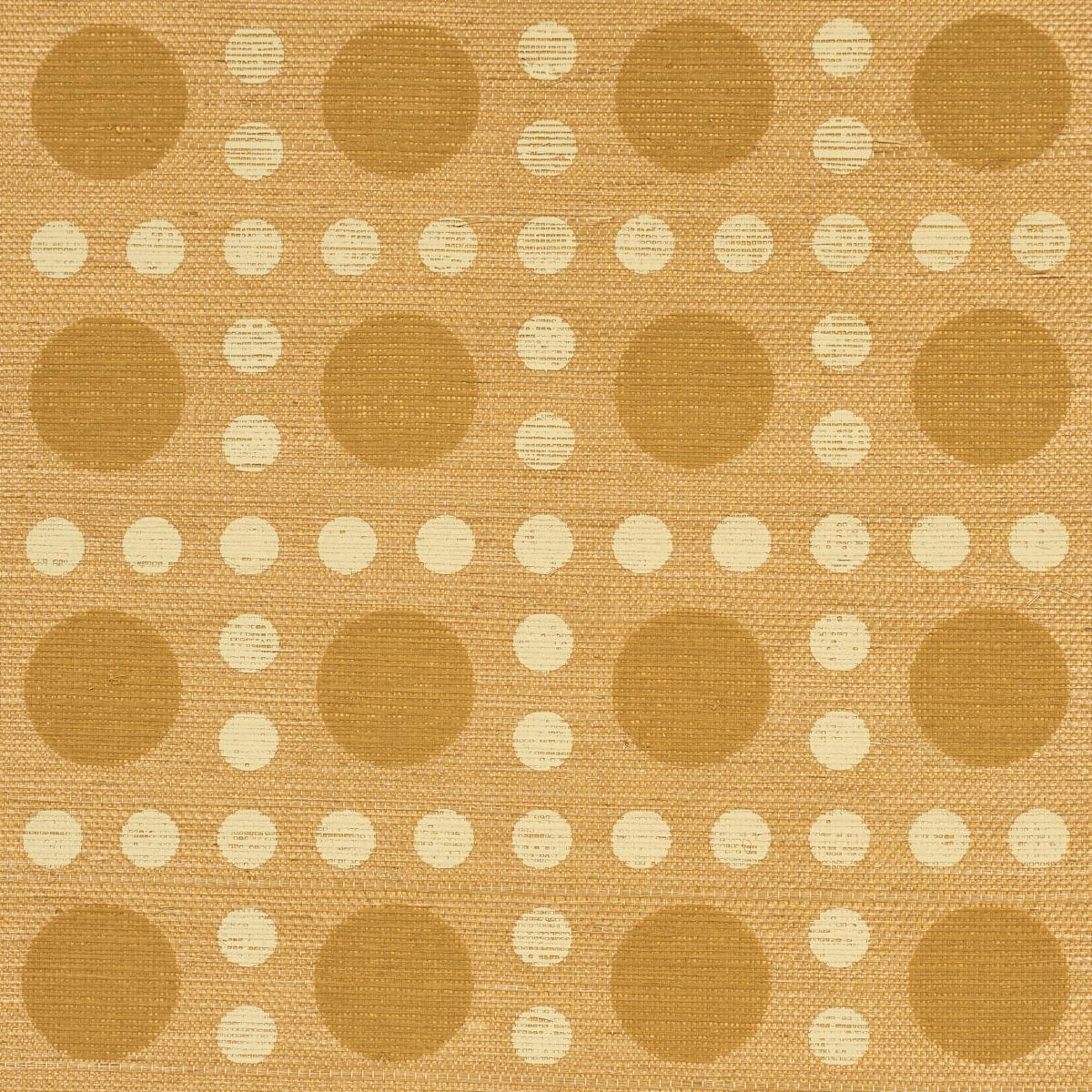Schumacher Puntini Sisal Tanlines Wallpaper 5017870