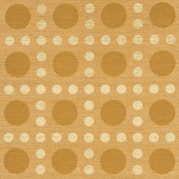 Schumacher Puntini Sisal Tanlines Wallpaper 5017870