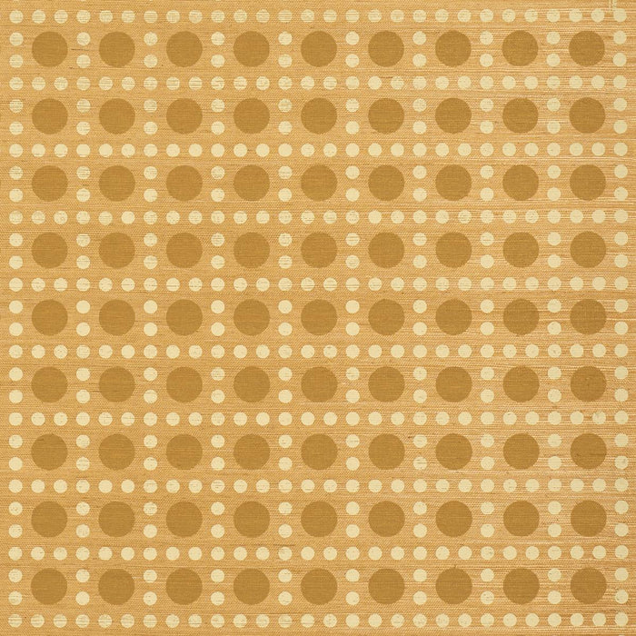 Schumacher Puntini Sisal Tanlines Wallpaper 5017870