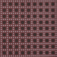 Schumacher Puntini Sisal Plum Wallpaper 5017872