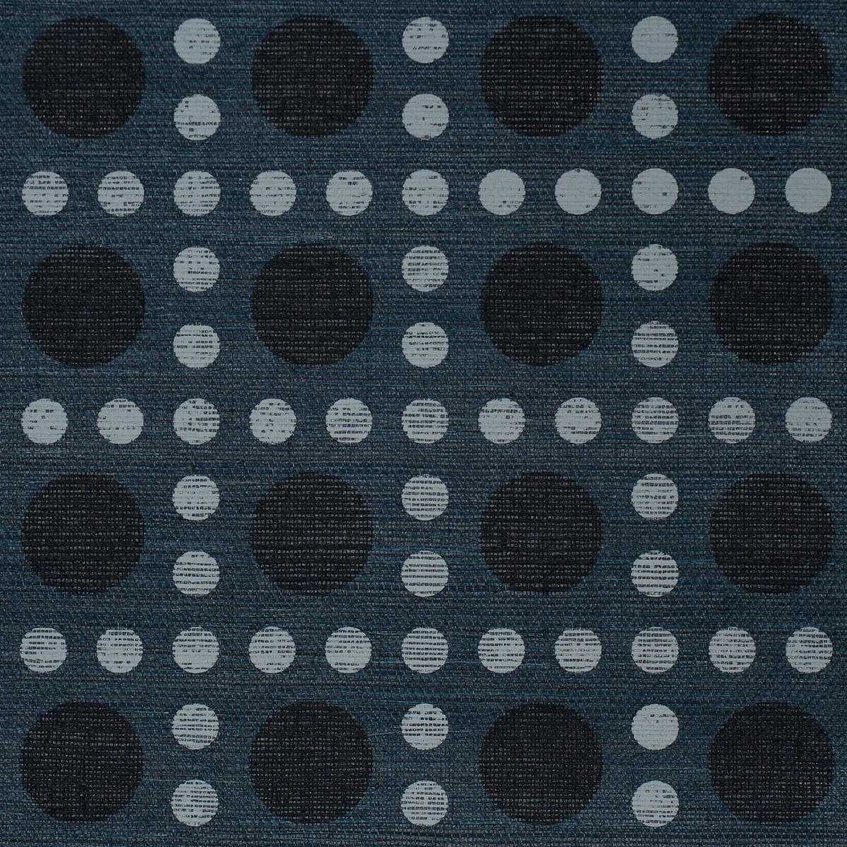 Schumacher Puntini Sisal Indigo Wallpaper 5017873