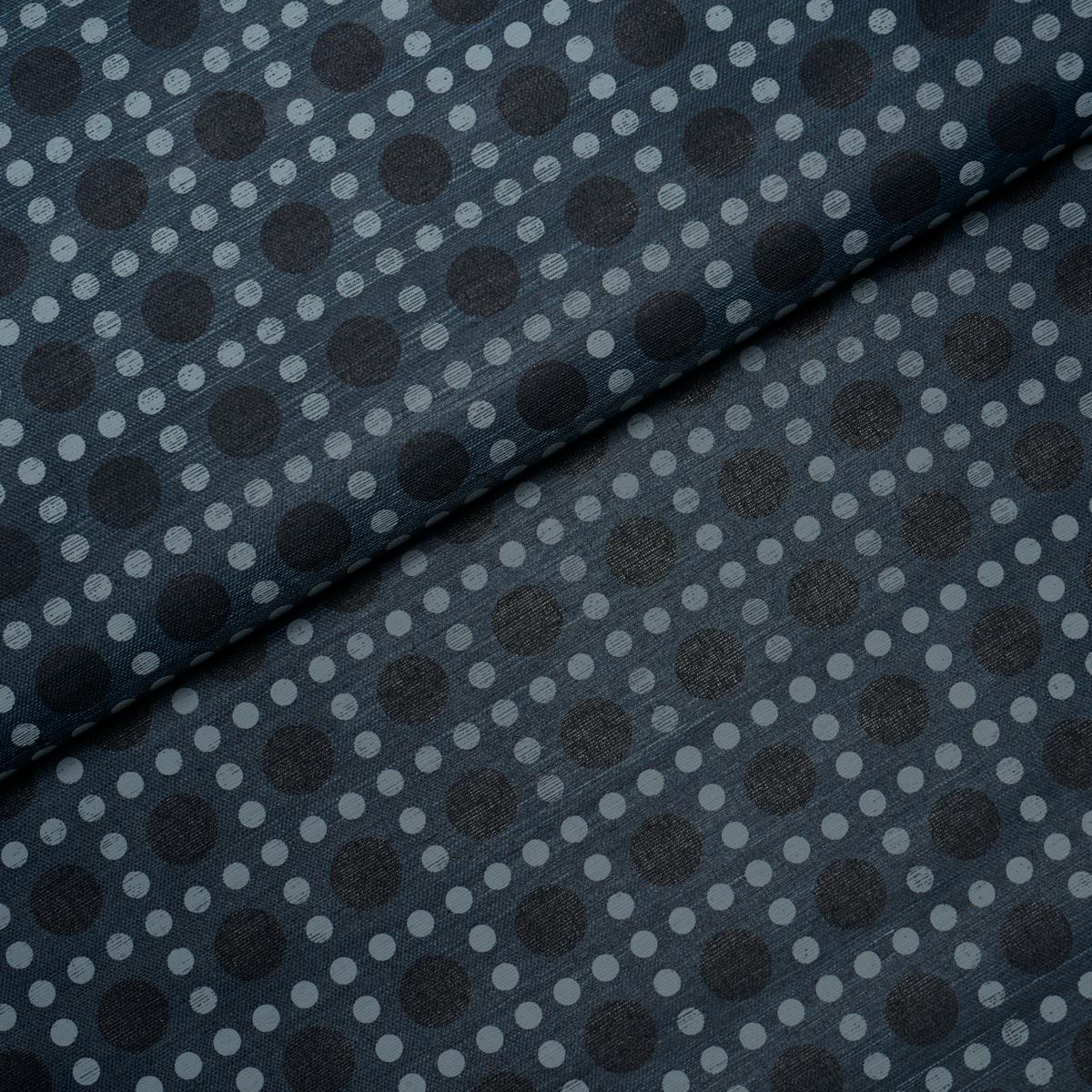 Schumacher Puntini Sisal Indigo Wallpaper 5017873