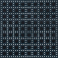 Schumacher Puntini Sisal Indigo Wallpaper 5017873