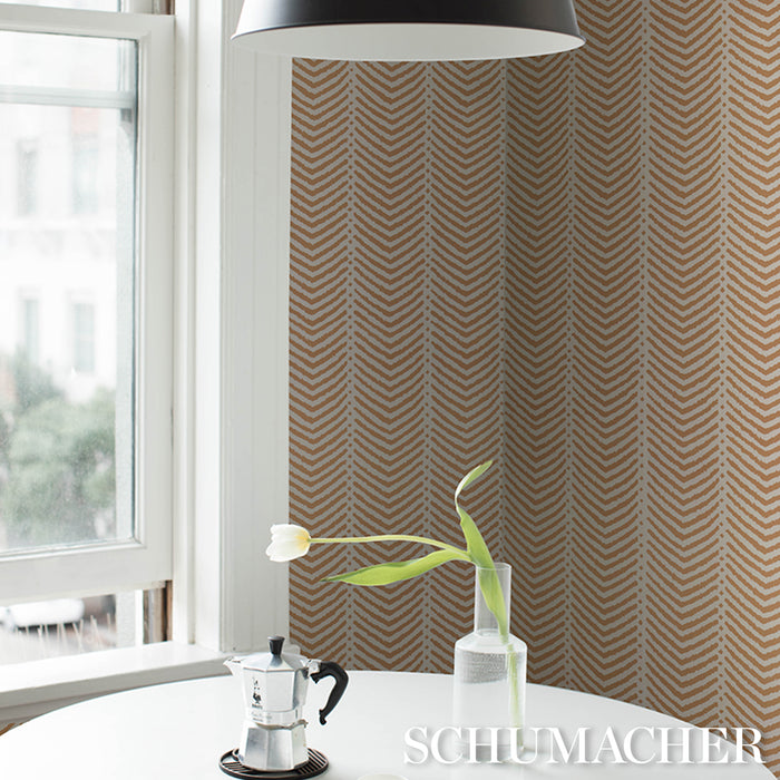Schumacher La Jolla Spice Wallpaper 5017902