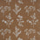 Schumacher Lisbeth Embroidered Sisal Brown Wallpaper 5017911