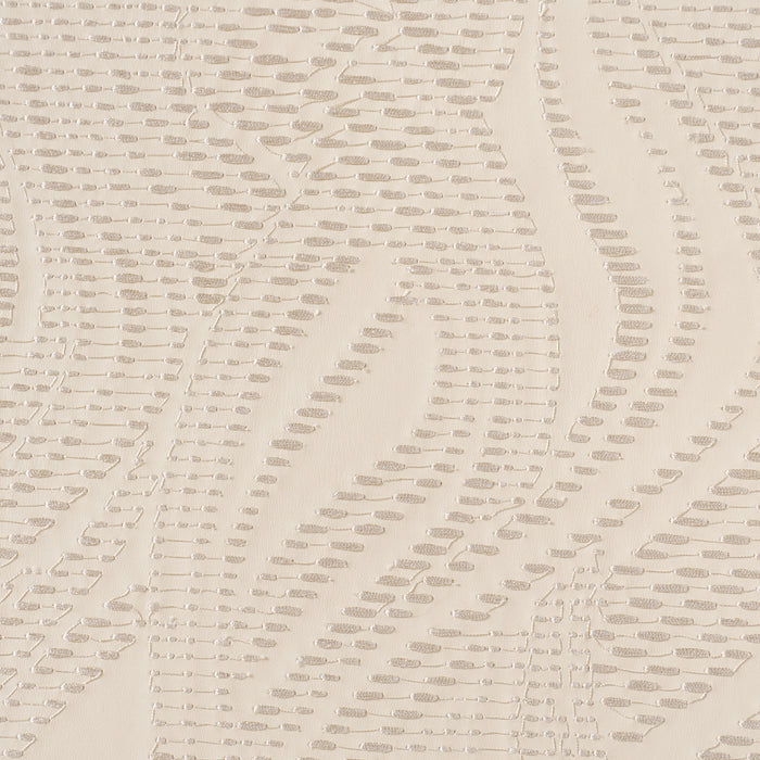 Schumacher Quilted Waves Wallcovering Dune Wallpaper Sample 5017940