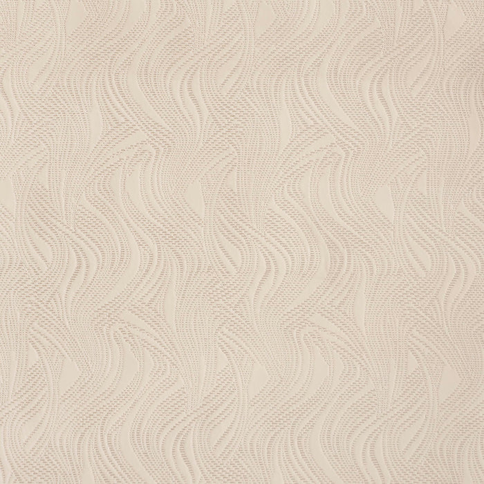 Schumacher Quilted Waves Wallcovering Dune Wallpaper Sample 5017940