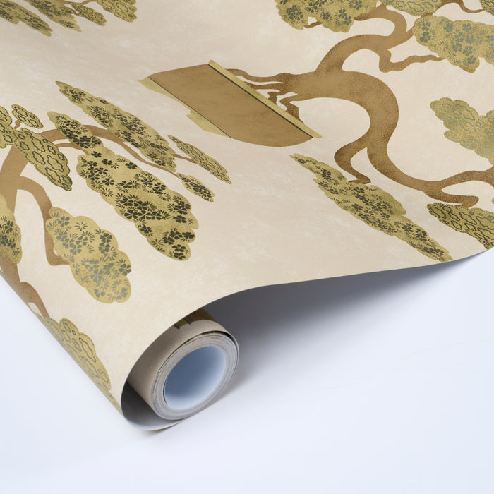Schumacher Bonsai Tree Neutral Wallpaper 5018002