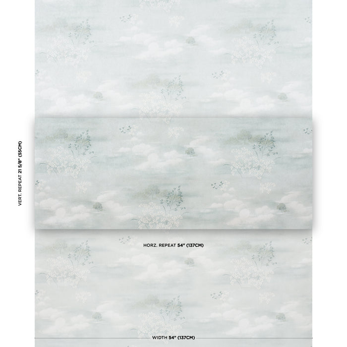 Schumacher Calm Skies Sky Wallpaper Sample 5018040