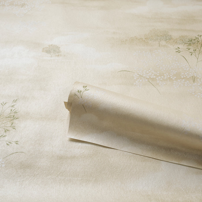 Schumacher Calm Skies Sage Wallpaper Sample 5018041