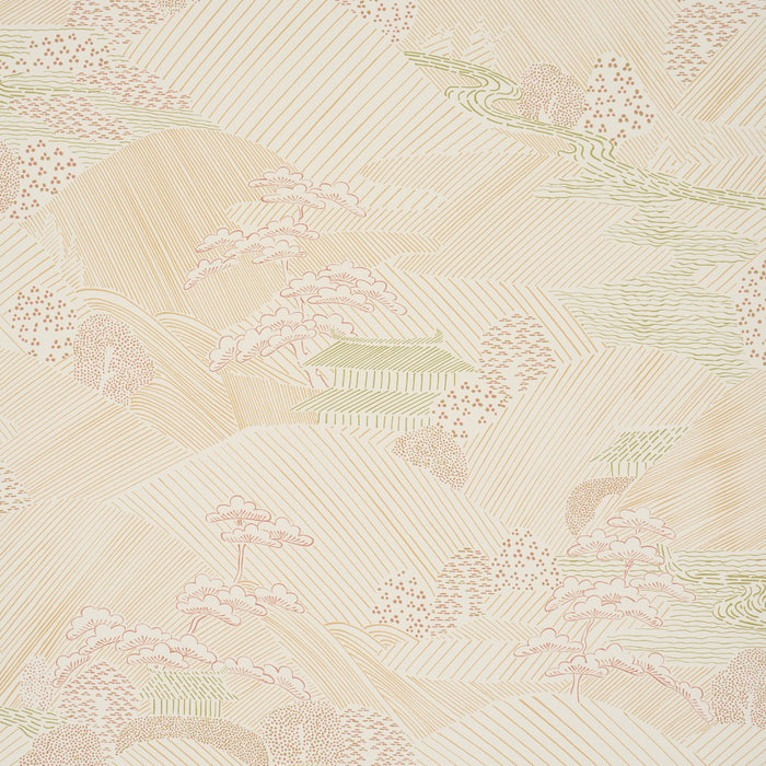 Schumacher Nikko Neutral Wallpaper Sample 5018052