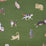 Schumacher Cats Green Wallpaper 5018070