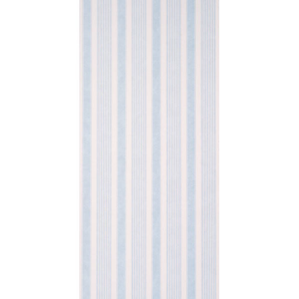 Schumacher Summerville Stripe Sky Wallpaper 5018144
