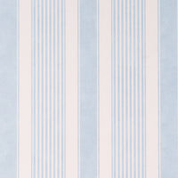 Schumacher Summerville Stripe Sky Wallpaper 5018144