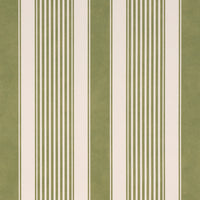 Schumacher Summerville Stripe Moss Wallpaper 5018147