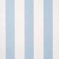 Schumacher Louise Stripe Blue Wallpaper 5018150