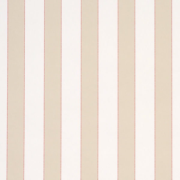 Schumacher Louise Stripe Fawn Wallpaper 5018152