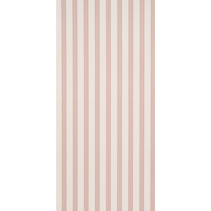 Schumacher Chatham Stripe Rose Wallpaper 5018170