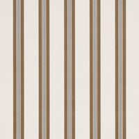 Schumacher Chatham Stripe Umber Wallpaper 5018174