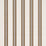 Schumacher Chatham Stripe Umber Wallpaper 5018174