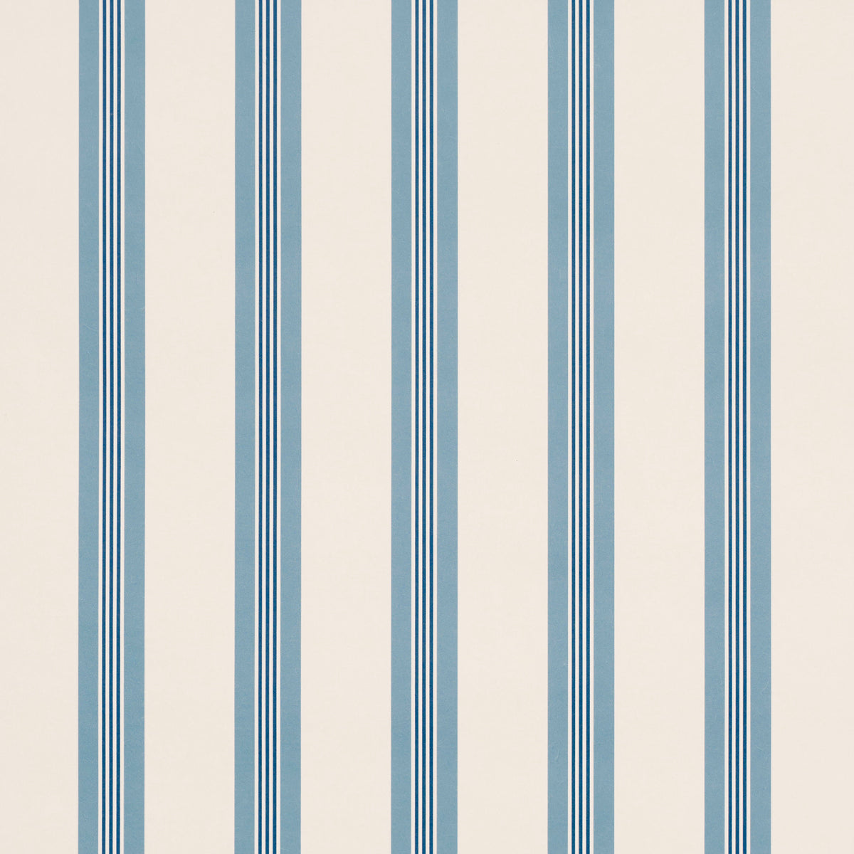 Schumacher Chatham Stripe Delft 5018173 Sample | 40% Off (Samples)