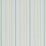 Schumacher Audrey Stripe Sky & Leaf Wallpaper 5018180