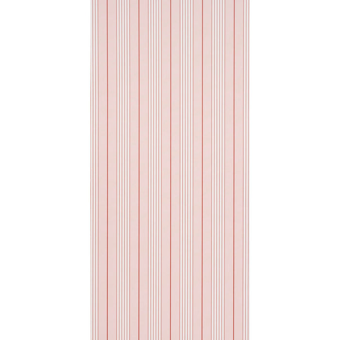 Schumacher Audrey Stripe Pink Wallpaper 5018182