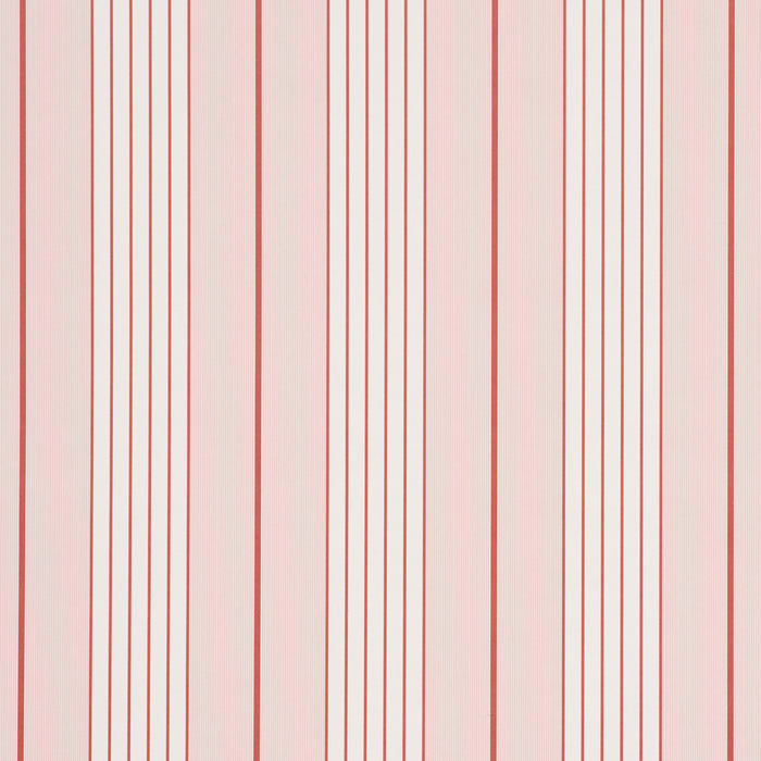 Schumacher Audrey Stripe Pink Wallpaper 5018182