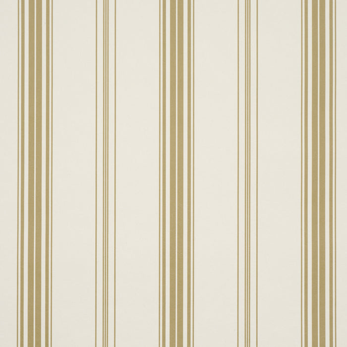 Schumacher Coco Stripe Neutral Wallpaper Sample 5018191