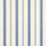 Schumacher Coco Stripe Indigo Wallpaper 5018194