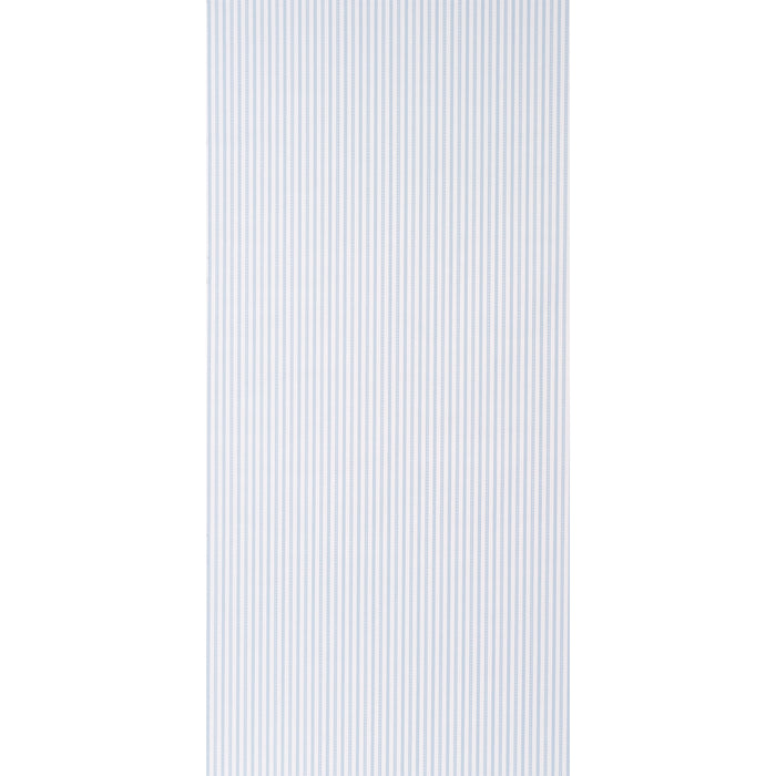 Schumacher Mathis Ticking Stripe Sky Wallpaper Sample 5018200