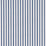 Schumacher Mathis Ticking Stripe Indigo Wallpaper 5018202