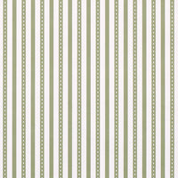 Schumacher Mathis Ticking Stripe Leaf Wallpaper 5018203