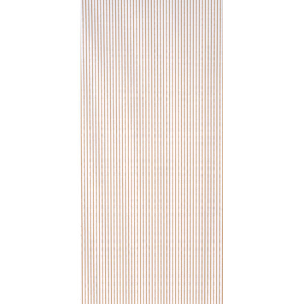 Schumacher Mathis Ticking Stripe Neutral Wallpaper Sample 5018204
