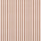 Schumacher Mathis Ticking Stripe Umber Wallpaper 5018205