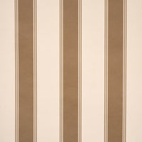 Schumacher Rafe Stripe Chocolate Wallpaper 5018210