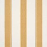 Schumacher Rafe Stripe Marigold Wallpaper 5018212