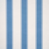 Schumacher Rafe Stripe Azure Wallpaper 5018214