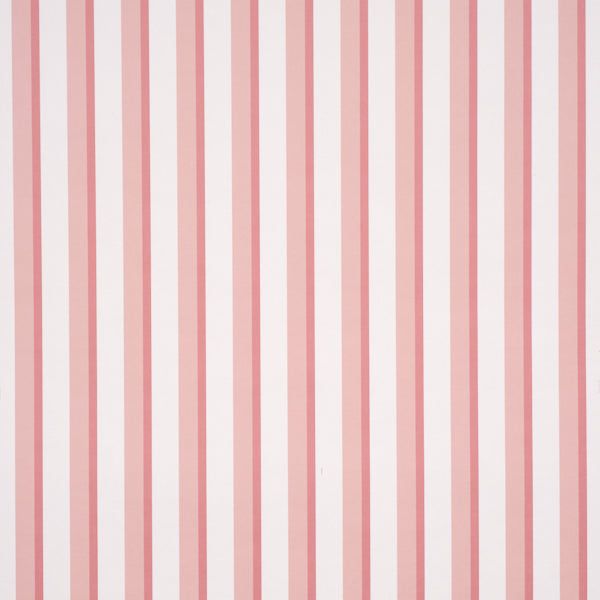 Schumacher Rigsby Stripe Pink Wallpaper 5018222