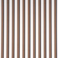 Schumacher Rigsby Stripe Umber Wallpaper 5018224