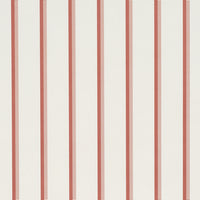 Schumacher Tyla Stripe Terracotta Wallpaper 5018230