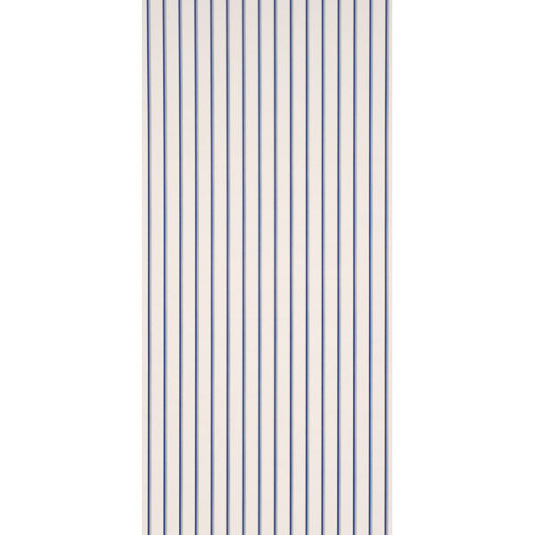 Schumacher Tyla Stripe Indigo Wallpaper Sample 5018234