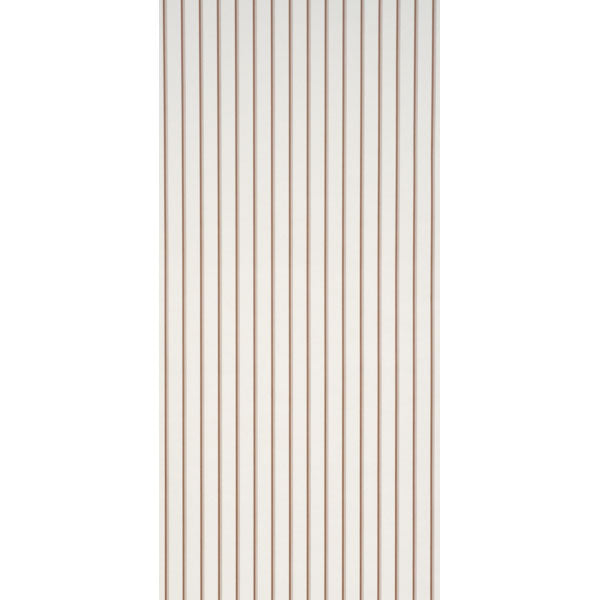 Schumacher Tyla Stripe Umber Wallpaper Sample 5018235