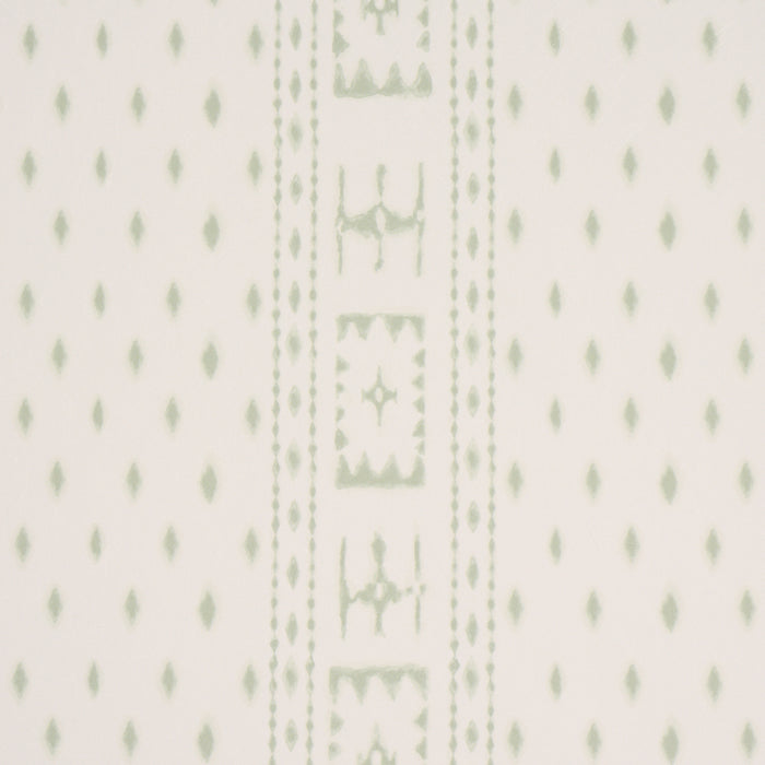 Schumacher Indah Batik Sage Wallpaper 5018240