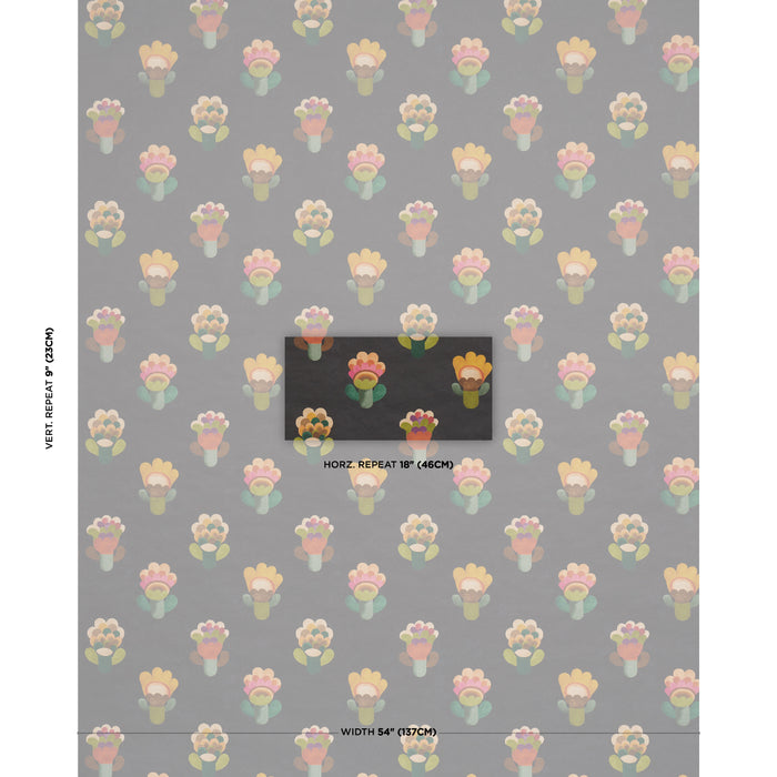 Schumacher Le Jardin Night Wallpaper 5018270